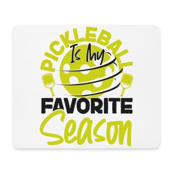 Pickleball Pickleball Is My - Mouse Pad (horizontal) - white - Front
