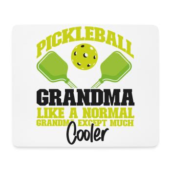 Pickleball Grandma Pickleball - Mouse Pad (horizontal) - white - Front