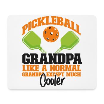 Pickleball Grandpa Pickleball - Mousepad (Querformat) - Weiß - Vorne