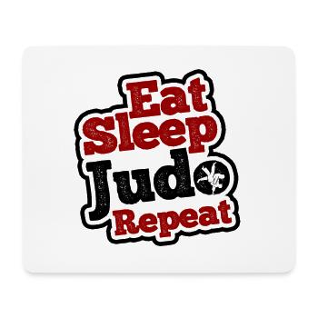 Japanischer Kampfsport Judo - Mousepad (Querformat) - Weiß - Vorne
