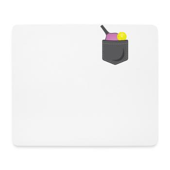 Pickleball Pocket - Mousepad (Querformat) - Weiß - Vorne
