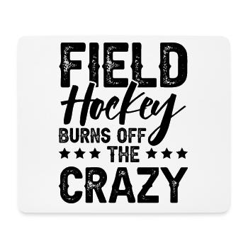 Field hockey - Mouse Pad (horizontal) - white - Front