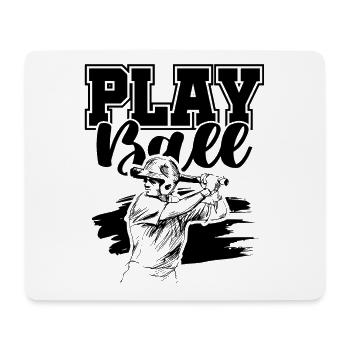 Baseball Sports - Mouse Pad (horizontal) - white - Front