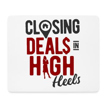 Immobilien-Händler Für Immobilien-Makler - Mousepad (Querformat) - Weiß - Vorne