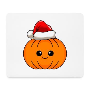 Kürbis Weihnachten Comic Xmas - Mousepad (Querformat) - Weiß - Vorne