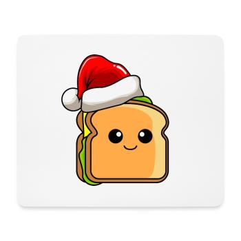 Sandwich Weihnachten Comic Xmas - Mousepad (Querformat) - Weiß - Vorne