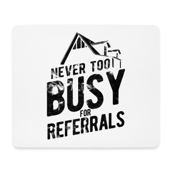 Immobilien-Händler Für Immobilien-Makler - Mousepad (Querformat) - Weiß - Vorne