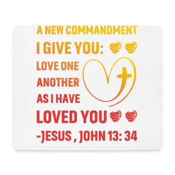 Christentum Zitat - Mousepad (Querformat) - Weiß - Vorne