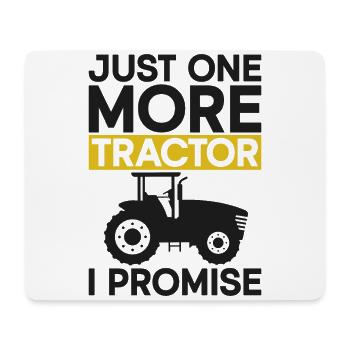 Farming Farmer Vintage Tractor - Mouse Pad (horizontal) - white - Front
