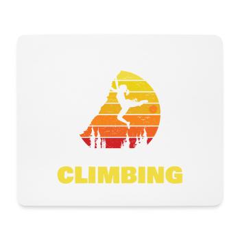 Just A Girl Who Loves Climbing For Climbing Fan - Mouse Pad (horizontal) - white - Front