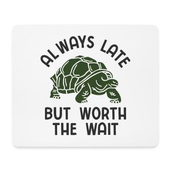 Schildkröten - Mousepad (Querformat) - Weiß - Vorne