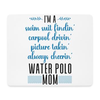 Water Polo Mom I'm A Swim Suit - Mousepad (Querformat) - Weiß - Vorne