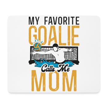 Water Polo Goalie Mom My Favorite - Mousepad (Querformat) - Weiß - Vorne