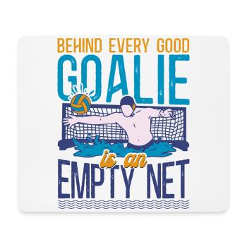 Water Polo Goalie Behind Every - Mousepad (Querformat) - Weiß - Vorne