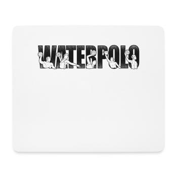 Water Polo Vintage Water Polo - Mousepad (Querformat) - Weiß - Vorne