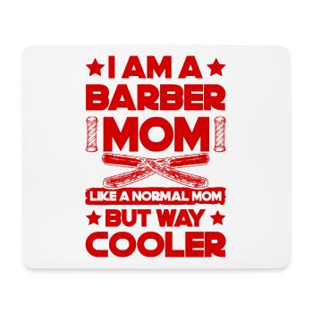 Barber Mom - Mousepad (Querformat) - Weiß - Vorne