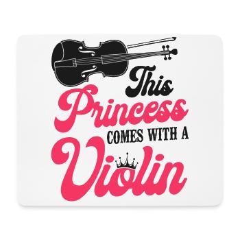 Violin Violinist Girl This - Mouse Pad (horizontal) - white - Front