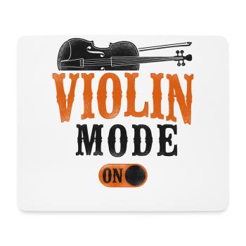 Violin Violinist Vintage Violin - Mousepad (Querformat) - Weiß - Vorne