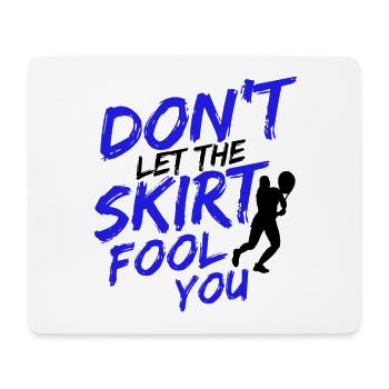 Tennisplatz Spruch Für Tennis - Mousepad (Querformat) - Weiß - Vorne