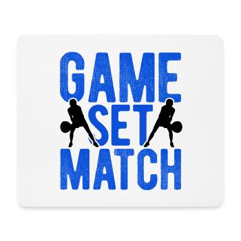 Tennisplatz Spruch Für Tennis - Mousepad (Querformat) - Weiß - Vorne