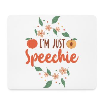 Assistant orthophoniste - Tapis de souris (format paysage) - blanc - Devant