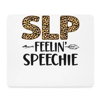 Speech Therapist Therapy Assistant - Mouse Pad (horizontal) - white - Front