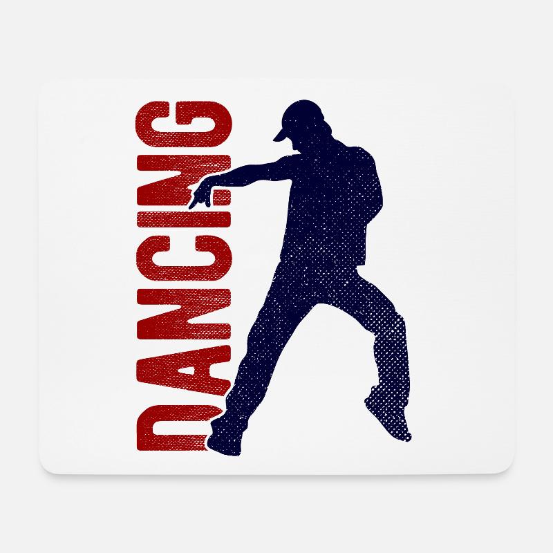 Breakdancing Tanzen für Tänzer - Mousepad (Querformat) - Weiß
