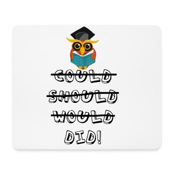 Abschluss Uni Feier Absolvent Absolviert Geschenk - Mousepad (Querformat) - Weiß - Vorne