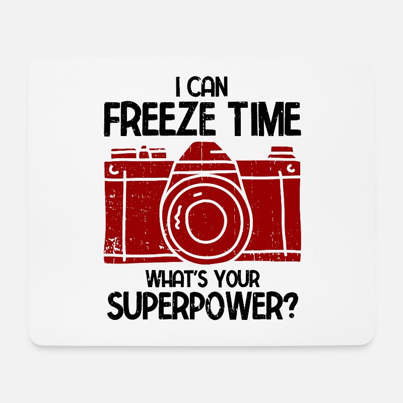 Fotografie Fotograf - Mousepad (Querformat) - Weiß