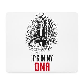 Violin Violinist Fingerprint It's - Mousepad (Querformat) - Weiß - Vorne