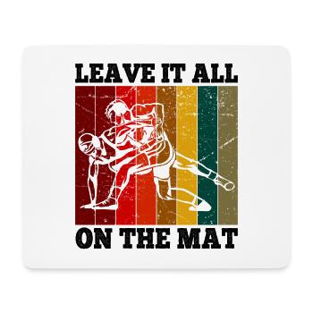 Grappling Martial Arts Wrestling - Mousepad (Querformat) - Weiß - Vorne