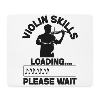 Violin Violinist Violin Skills - Mousepad (Querformat) - Weiß - Vorne