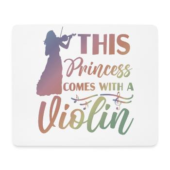 Violin Violinist Girl This - Mouse Pad (horizontal) - white - Front