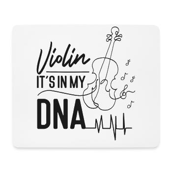 Violin Violinist Violin It's In My - Mousepad (Querformat) - Weiß - Vorne