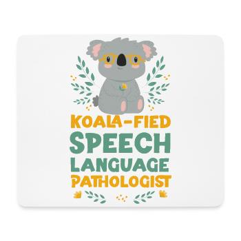 Speech Therapist Therapy Assistant - Mousepad (Querformat) - Weiß - Vorne
