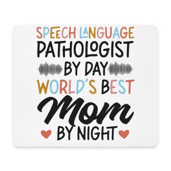 Speech Therapist Therapy Assistant - Mouse Pad (horizontal) - white - Front