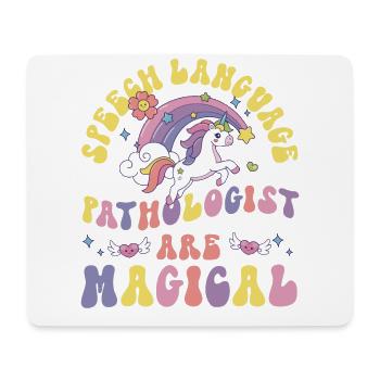 Speech Therapist Therapy Assistant - Mousepad (Querformat) - Weiß - Vorne