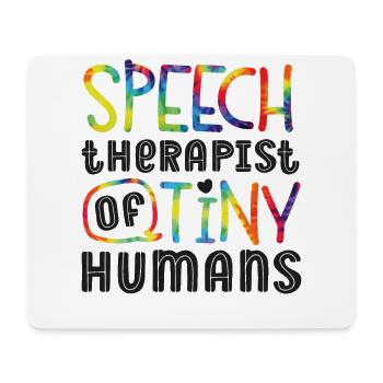 Speech Therapist Therapy Assistant - Mousepad (Querformat) - Weiß - Vorne