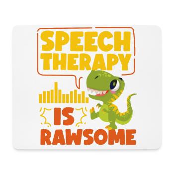 Speech Therapist Therapy Assistant - Mousepad (Querformat) - Weiß - Vorne