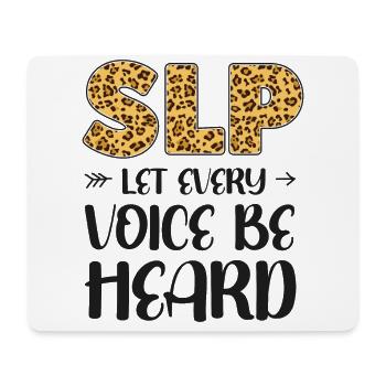 Speech Therapist Therapy Assistant - Mousepad (Querformat) - Weiß - Vorne