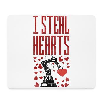 Ingénieur en robotique robotique Valentines - Tapis de souris (format paysage) - blanc - Devant