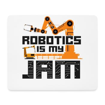 Ingénieur Robotique Robot Vintage - Tapis de souris (format paysage) - blanc - Devant