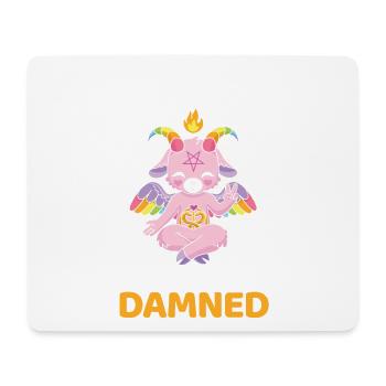 Cut, but forever damned for - Mouse Pad (horizontal) - white - Front