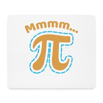 Mmmmmm. Pi Day Design pour tous les enseignants - Tapis de souris (format paysage) - blanc - Devant