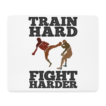 Kickboxing - Mousepad (Querformat) - Weiß - Vorne