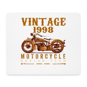 Les légendes sont nées en 1998 et conduisent des motos - Tapis de souris (format paysage) - blanc - Devant