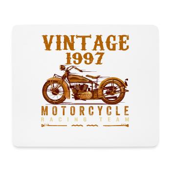 Les légendes sont nées en 1997 et conduisent des motos - Tapis de souris (format paysage) - blanc - Devant