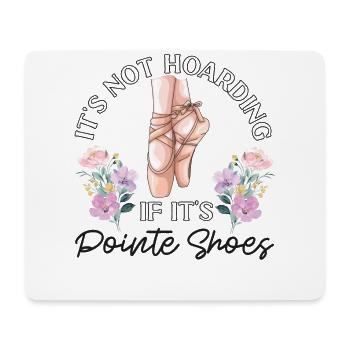 Ballet Dancer Dance Girl Ballerina - Mouse Pad (horizontal) - white - Front