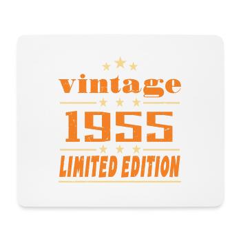 1955 Vintage Retro Birthday Bday Gift 1955 - Tapis de souris (format paysage) - blanc - Devant