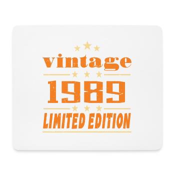1989 Vintage Retro Geburtstag Bday Geschenk 1989 - Mousepad (Querformat) - Weiß - Vorne